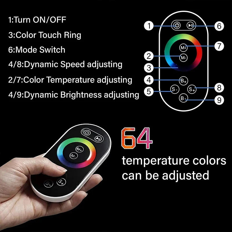 Cabezal de ducha de techo cepillado con luces LED, grifo de lluvia grande de 36x50cm, grifo de baño, pulverizador cuadrado inteligente de acero inoxidable